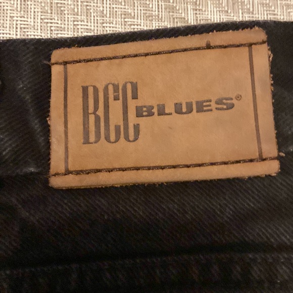 BCC Blues Black Jeans - Picture 3 of 6
